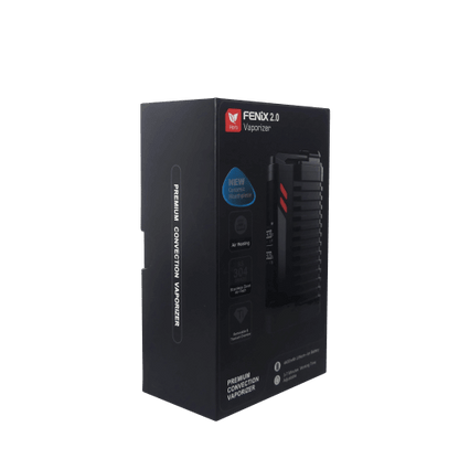 Fenix Vaporizer 2.0 - Schwarz, eleganter und leistungsstarker Verdampfer in mattem Schwarz, ideal für stilbewusste Genießer.