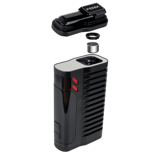 Alt Tag: Entdecke den Fenix Vaporizer 2.0 in elegantem Schwarz, perfekt für stilvolle und leistungsstarke Verdampfungserlebnisse.