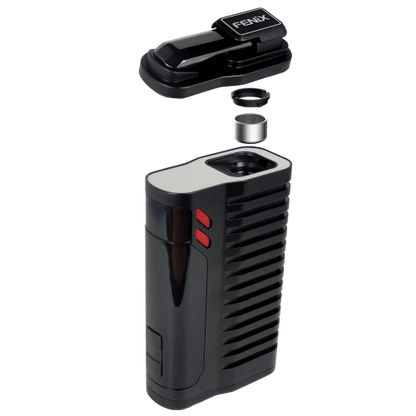 Alt Tag: Entdecke den Fenix Vaporizer 2.0 in elegantem Schwarz, perfekt für stilvolle und leistungsstarke Verdampfungserlebnisse.