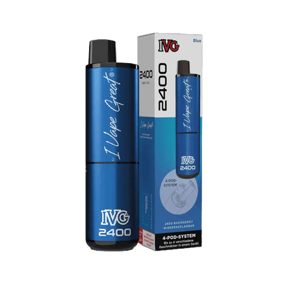 Acme Global IVG 2400 Basisgerät - Blue (Blau) Einweg Pod-System - EAN 8R-6SH7-I40V - von vape-dealer.de