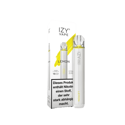 Izy Vape Izy Pro - Lemon (Zitrone) Einweg-Vape - EAN 3858893405917 - von vape-dealer.de