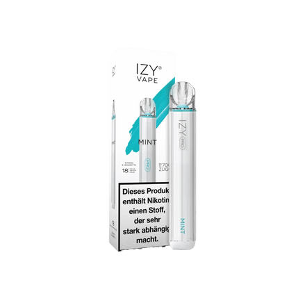 Izy Pro - Mint Vape: Erfrischender Minzgeschmack in schlanker, eleganter Verpackung für belebende Momente.