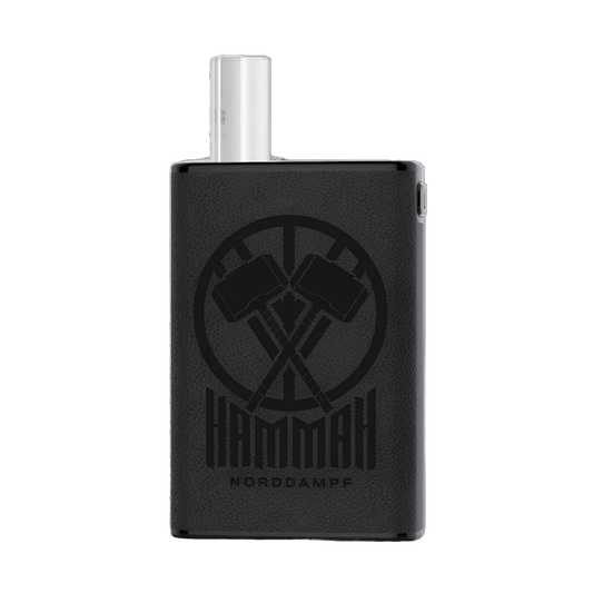 Norddampf HAMMAH Vaporizer in Deep Black, perfekt für deinen puristischen Stil.