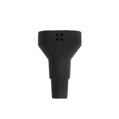 Vaporizer-Bong Adapter aus schwarzem Silikon, perfekt für dein PAX, um dein Dampferlebnis mit deiner Bong zu verbessern.