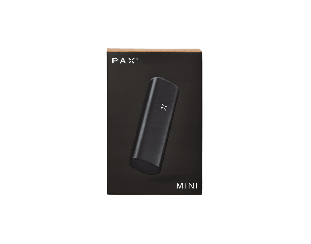 PAX MINI Vaporizer in Onyx – dein eleganter Begleiter für stilvolle Sessions, mit top Technologie und großer Kräuterkammer.