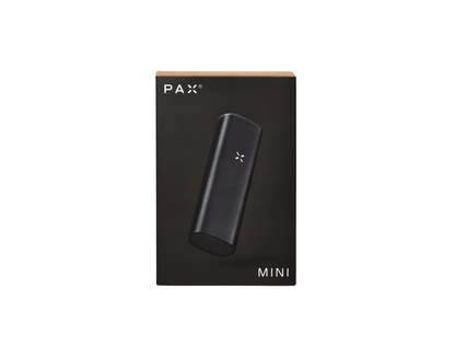 PAX MINI Vaporizer in Onyx – dein eleganter Begleiter für stilvolle Sessions, mit top Technologie und großer Kräuterkammer.