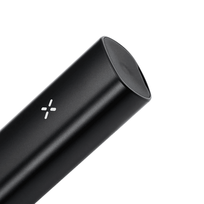 Eleganter PAX Plus Vaporizer in Onyx Schwarz für zeitlose Performance und Design, perfekt für stilbewusste Genießer.