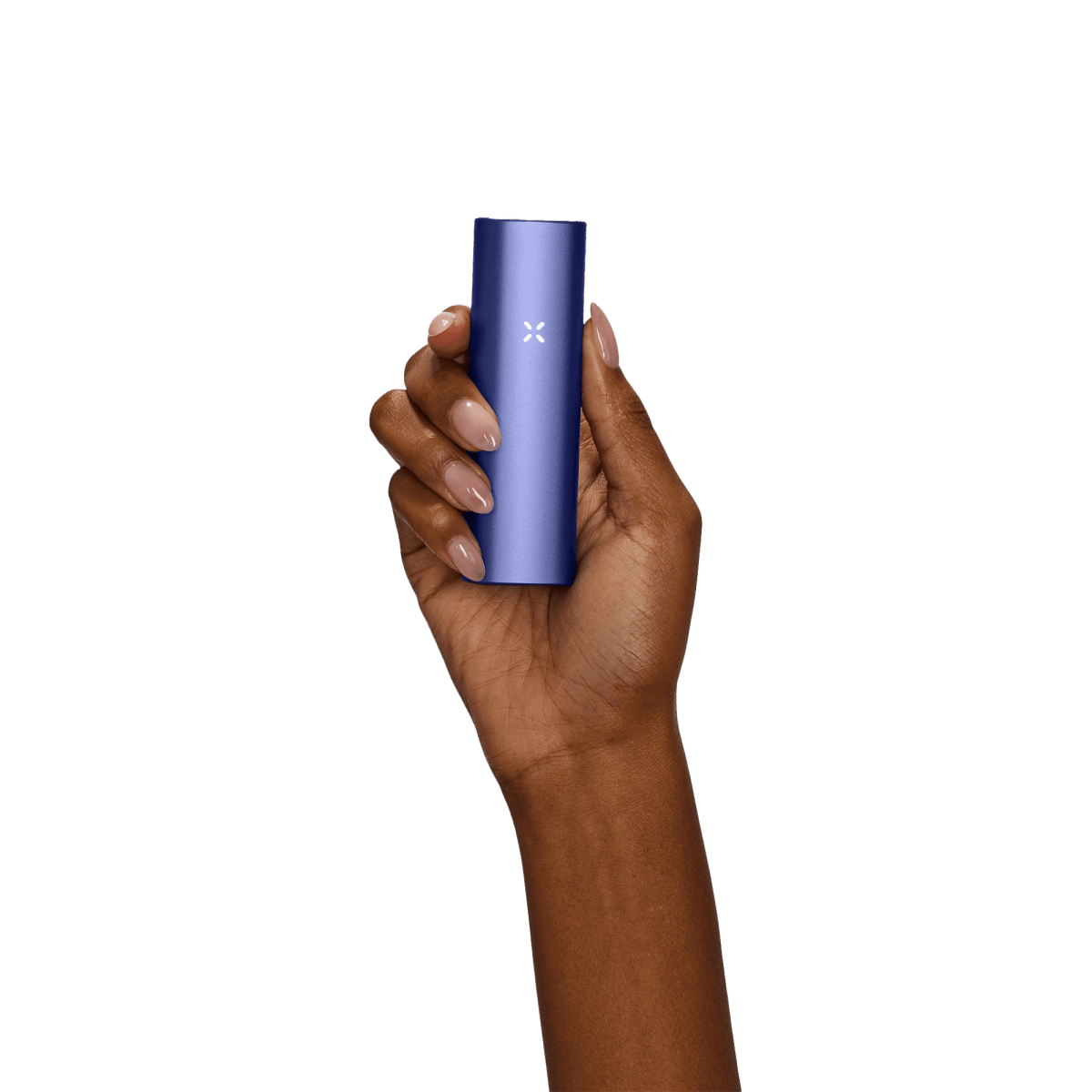 Halte den PAX Plus Vaporizer in Periwinkle Lila und entdecke die kreative Welt der Farben in deiner Hand.