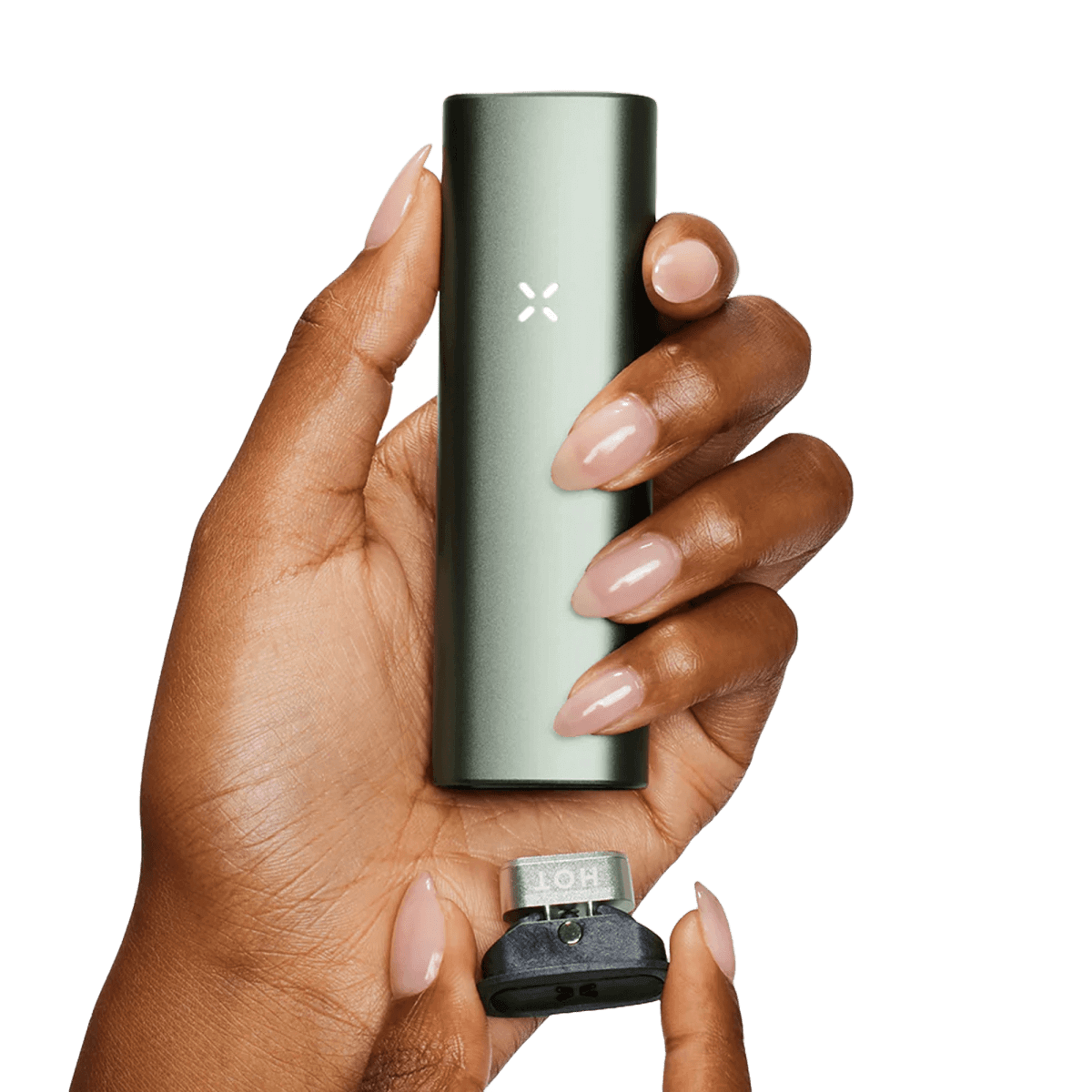 Alt Tag: Genieße unterwegs mit dem PAX Plus Vaporizer in Mintgrün, leistungsstark und stilvoll, ein echter Hingucker in Deiner Hand.