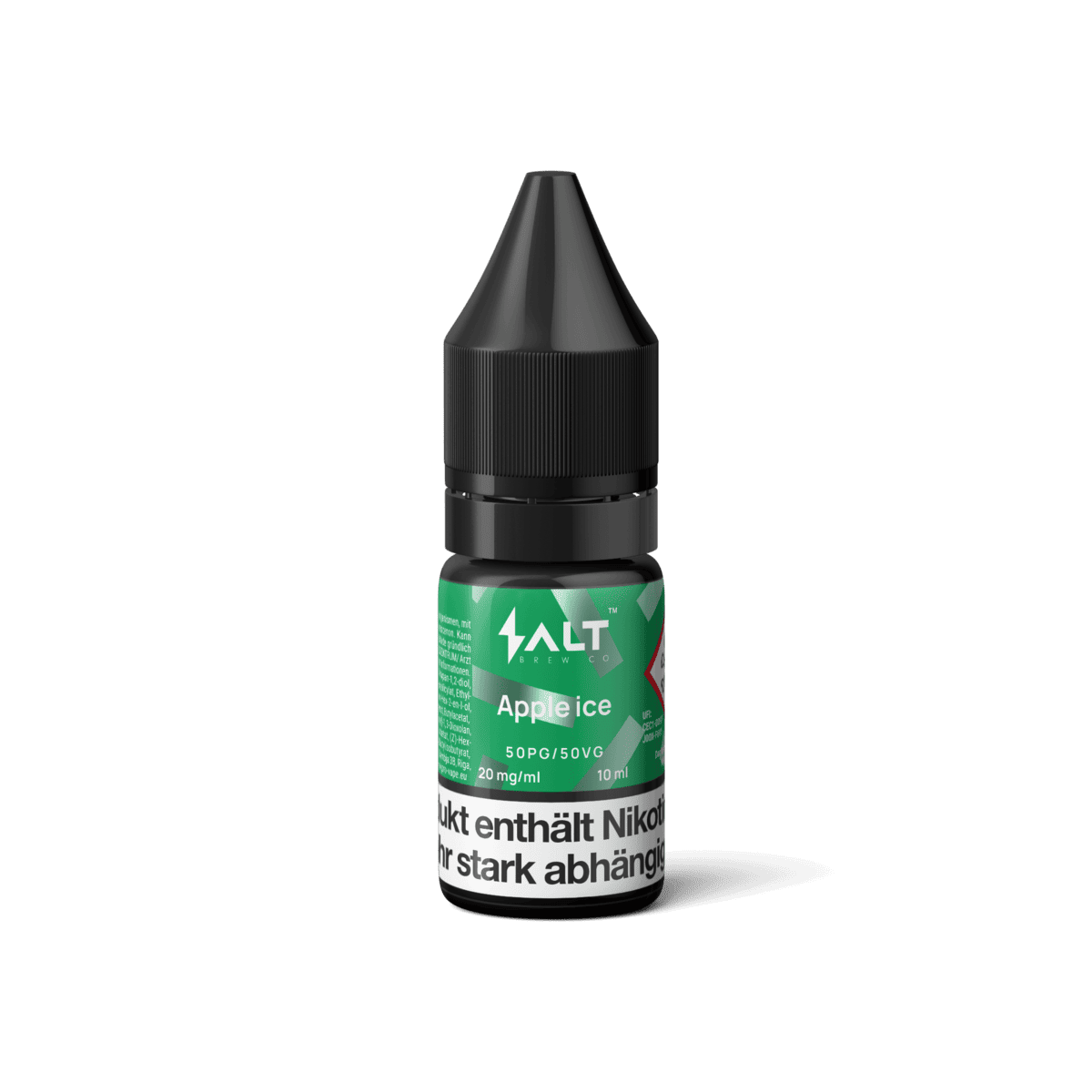 Probiere das erfrischende Pro Vape Salt Liquid Apple Ice, eine köstliche Kombination aus saftigen Äpfeln und kühlem Menthol.