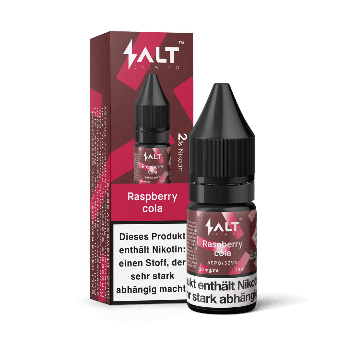 Alt Tag: Entdecke das prickelnde Liquid Raspberry Cola mit fruchtiger Himbeere und spritziger Cola – ein einzigartiges Dampferlebnis.