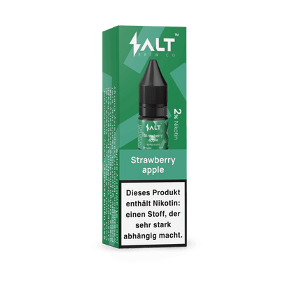 Pro Vape Salt Liquid - Strawberry Apple, fruchtiges Dampferlebnis mit Erdbeere und Apfel, perfekt für süße und erfrischende Züge.