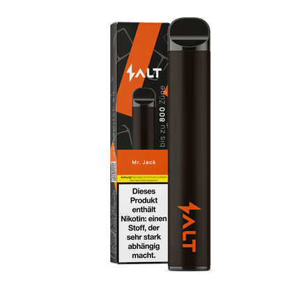 Probiere den Salt Switch Mr. Jack - der perfekte Vape für Whiskey- und Cola-Liebhaber. Ideal für echten Genuss!