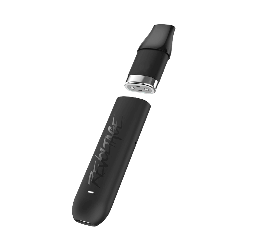 Schwarzes Revoltage Beam Basisgerät - entdecke nachhaltiges Dampfen im eleganten Design
