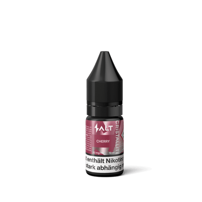 Salt Cristallite Cherry Liquid Flasche, voller Kirschgeschmack, für E-Zigarettenliebhaber, reife und süße Verführung, Nikotinsalz