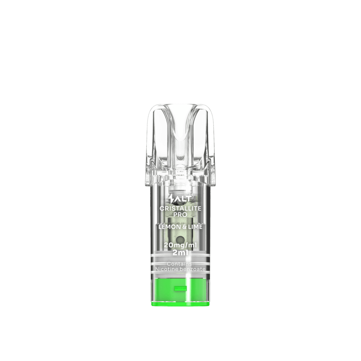 Pro Vape Salt Cristallite Pro Pod (2er Set) - Lemon & Lime (Zitrone Limette) Einweg Pod-System kaufen Pro Vape Salt Cristallite Pro Pod (2er Set) - Lemon & Lime (Zitrone Limette) Einweg Pod-System kaufen