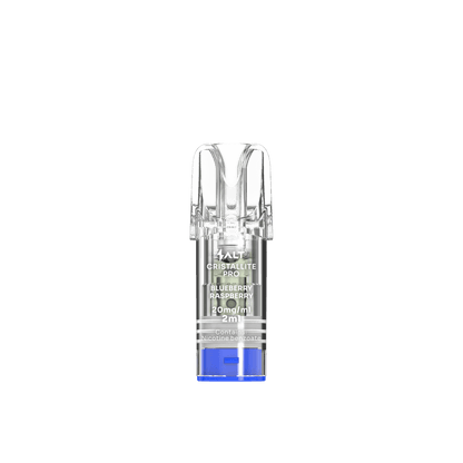 Entdecke den Salt Cristallite Pro Pod - Blaubeere Himbeere, eine fruchtige Mischung für erfrischenden Genuss in jedem Zug.