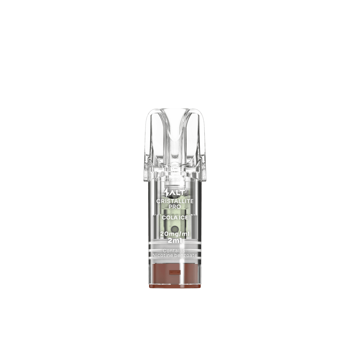 Erlebe den prickelnden Cola-Geschmack mit erfrischendem Menthol – Cristallite Pro Pod Cola Ice (2er Set).