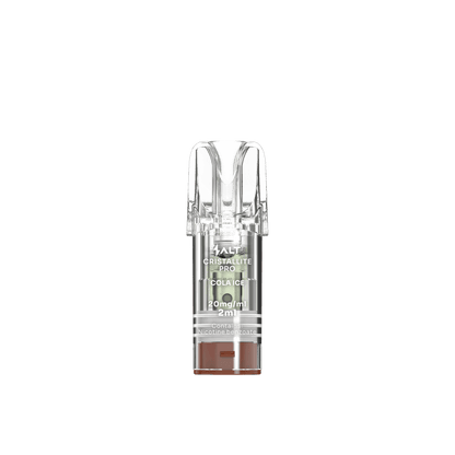Erlebe den prickelnden Cola-Geschmack mit erfrischendem Menthol – Cristallite Pro Pod Cola Ice (2er Set).