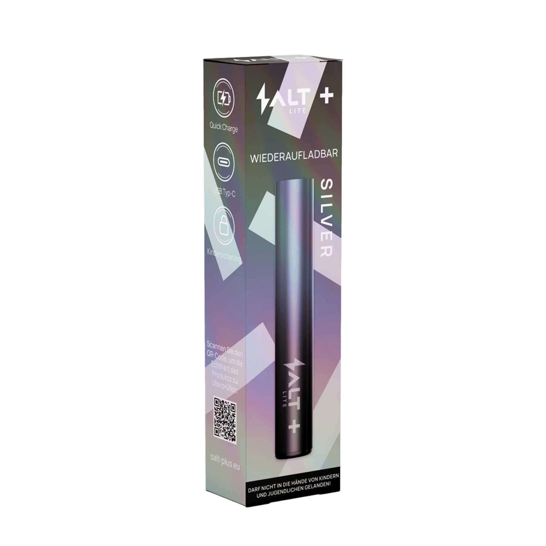 Pro Vape Salt+ Lite Basisgert - Silver (Silber) Einweg Pod-System kaufen Pro Vape Salt+ Lite Basisgert - Silver (Silber) Einweg Pod-System kaufen