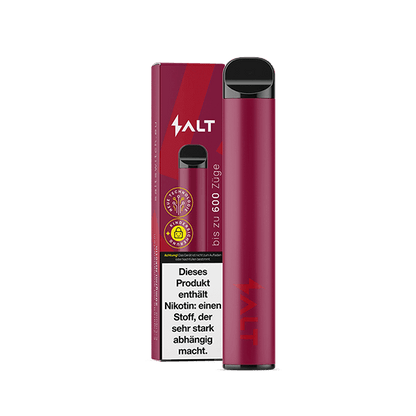 Fruchtige SALT SWITCH E-Zigarette Kirsche, verführerisches Aroma und stilvolles Design für dampfende Momente voller Genuss.