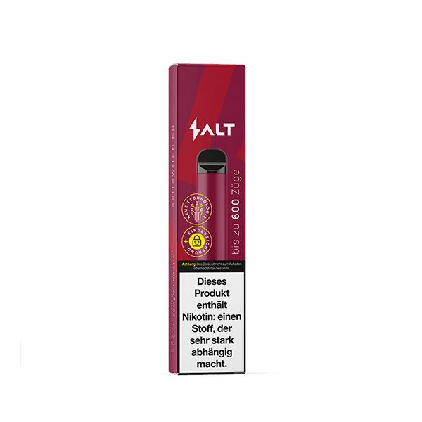 Salt Switch E-Zigarette Kirsche, verführerisches Cherry-Aroma für dampfende Abenteurer. Sag "Ja" zu tiefroten Früchten!