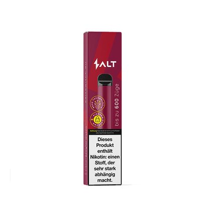Salt Switch E-Zigarette Kirsche, verführerisches Cherry-Aroma für dampfende Abenteurer. Sag "Ja" zu tiefroten Früchten!
