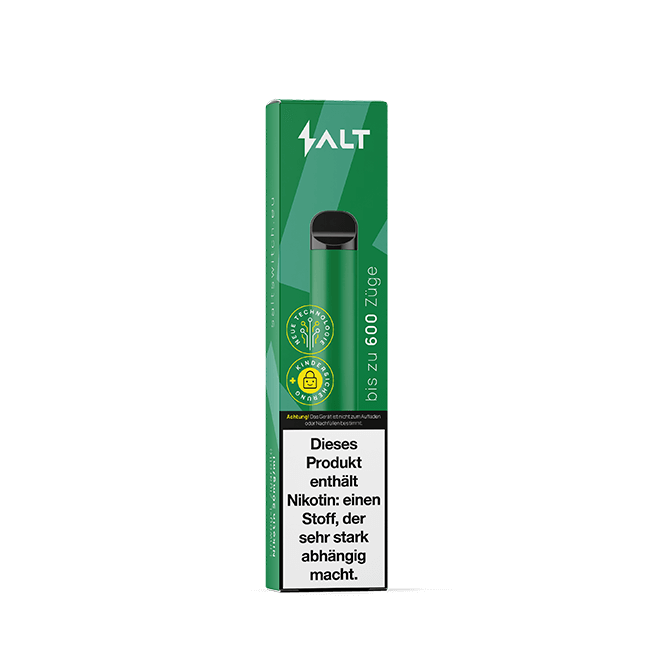 Alt Tag: Salt Switch - Erdbeere Apfel Vape mit intensivem Aroma von Erdbeeren und knackigem Apfel, bis zu 600 Züge, Nikotinhaltig