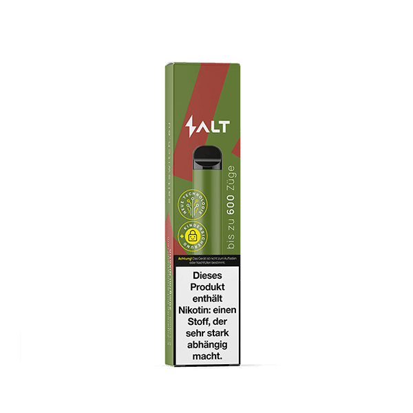 Salt Switch Guava Kiwi Strawberry E-Zigarette, 600 Züge, fruchtiger Geschmack, erlebe tropische Süße und intensiven Genuss.
