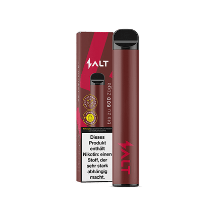 Alt Tag: "Salt Switch Raspberry Cola E-Zigarette mit spritzigem Himbeere Cola Geschmack, perfekt für dein verrücktes Dampferlebnis"