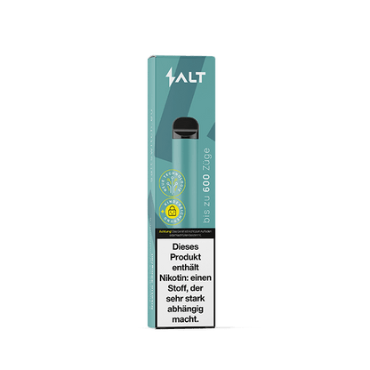 Salt Switch Cool Mint, verpackte E-Zigarette mit frischer Pfefferminz-Aroma, enthält Nikotin, starker Genuss für mutige Entdecker.