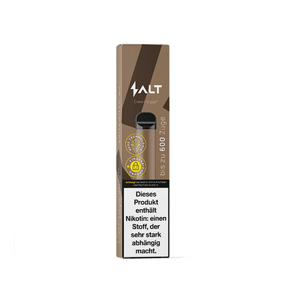 Salt Switch Cream Cigar Tobacco - E-Zigarette für den stilvollen Genuss, perfekt für entspannte Abende im Salon.