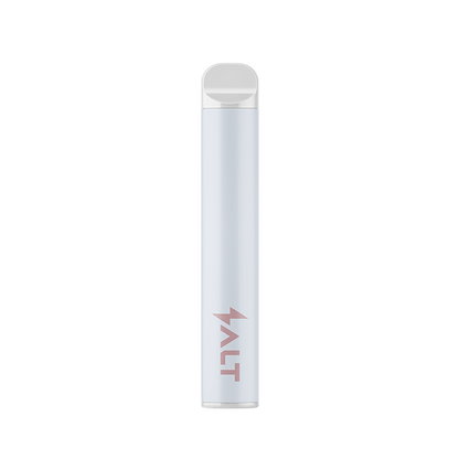 SALT SWITCH ZERO Erdbeer-Lychee Vape, exotischer Fruchtgeschmack für bis zu 600 Züge, sofort einsatzbereit, weißes Design.
