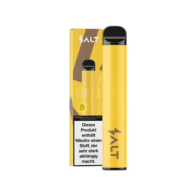 SALT SWITCH Zitronenlimonade: Erwecke deine Sinne mit prickelndem, süß-saurem Aroma. Perfekt für den Frühlingskick!