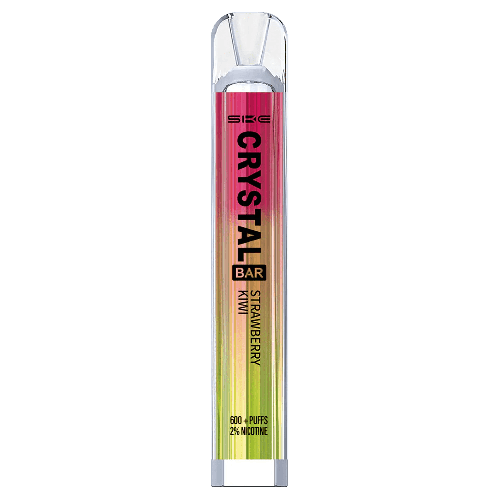 Alt Tag: Entdecke die SKE Crystal Bar Strawberry Kiwi für ein süß-saures Vape-Erlebnis mit Erdbeer- und Kiwi-Geschmack.
