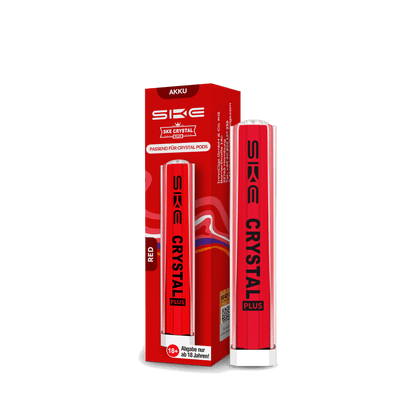Crystal Plus Basisgerät in Rot – Setze ein kraftvolles Statement mit diesem energiegeladenen roten Vape-Gerät.