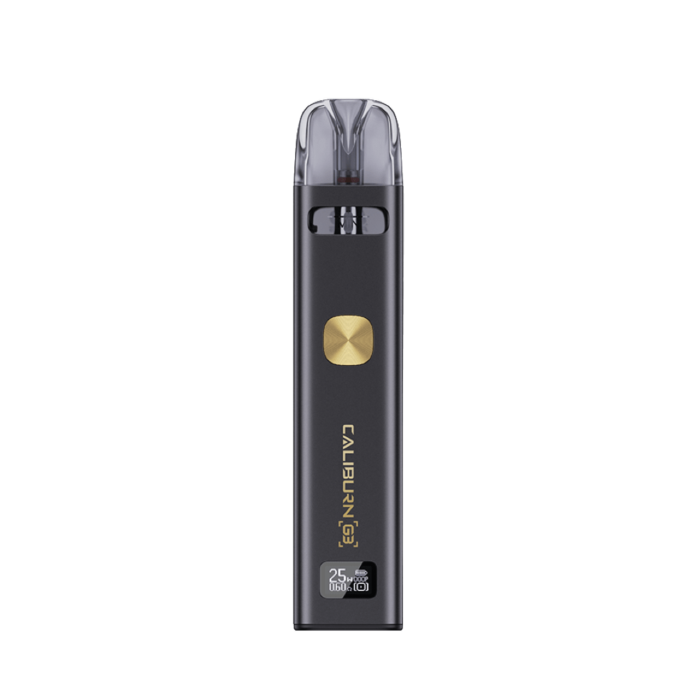 Uwell Caliburn G3 Kit - Midnight Gold (Schwarz Gold) Mehrweg Pod-System - EAN - von vape-dealer.de