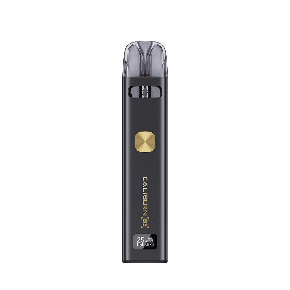 Uwell Caliburn G3 Kit - Midnight Gold (Schwarz Gold) Mehrweg Pod-System - EAN - von vape-dealer.de