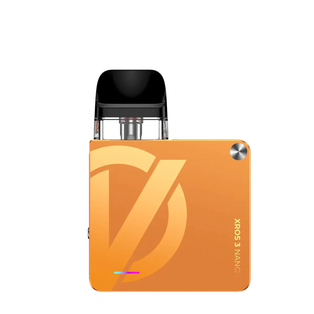 Vaporesso XROS 3 Nano Kit in Vital Orange, verleihe deinem Dampferlebnis Energie und Kreativität, ideal für abenteuerlustige Momente.