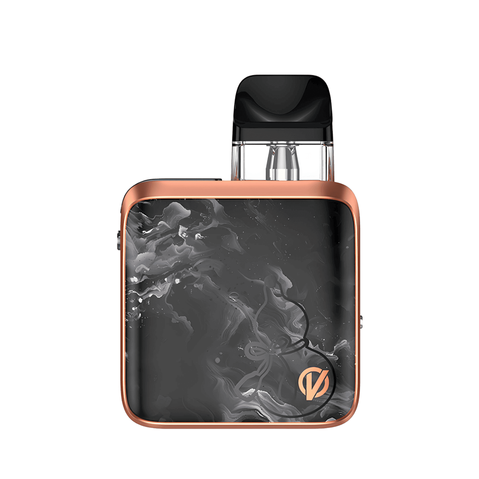 Vaporesso XROS 4 Nano Kit in Kupfer mit kunstvollem Dampfwolken-Design - perfekt für deinen individuellen Vape-Stil.