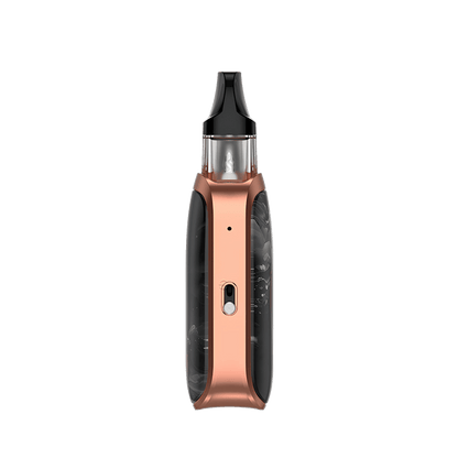 Vaporesso XROS 4 Nano Kit in Kupfer, stilvolles Design mit Dampfwolkenmuster, ideal für dein markantes Dampferlebnis.