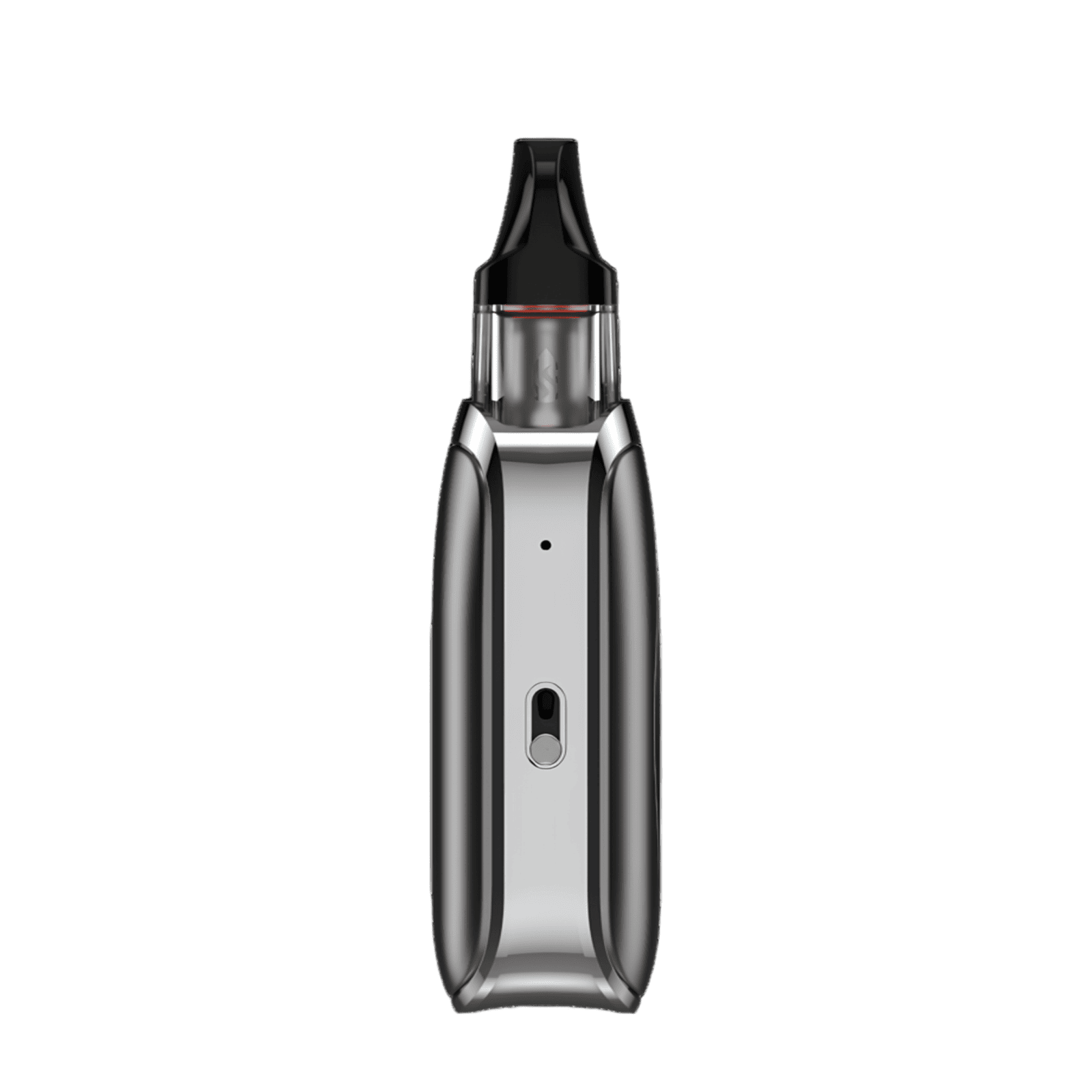 XROS 4 Nano Kit in Titanium Silver, futuristisch elegant mit mattierter Textur – entdecke modernes Vaping-Design.