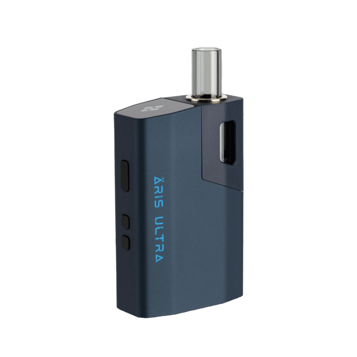 Entdecke den stylischen Wolkenkraft Äris Ultra Vaporizer in Dunkelblau – dein eleganter Begleiter für entspannte Momente.
