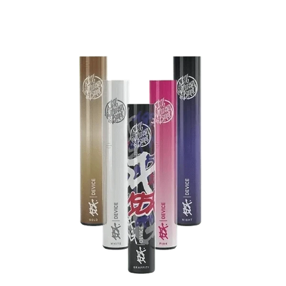 Stylische 187 Pod-Systeme in verschiedenen Farben, inklusive edlem Gold-Design. Perfekt für glamouröse Vaping-Momente.