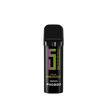 5EL Pod2Go Pink Lemonade Pod, 16mg, erfrischend und belebend mit süß-saurer Note - perfekt für dein Vape-Erlebnis.