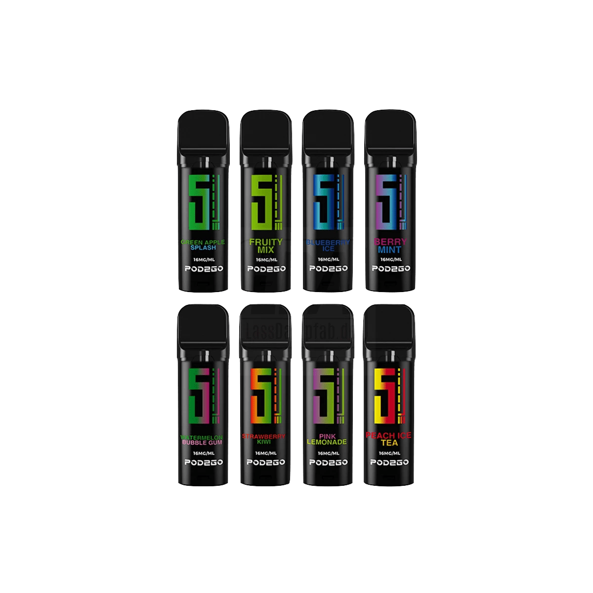 Entdecke 5EL Pod2Go Pods – Spritzig und Fruchtig. Perfekt für ein authentisches Vaper-Erlebnis, jetzt mit grünem Apfelspritzer!