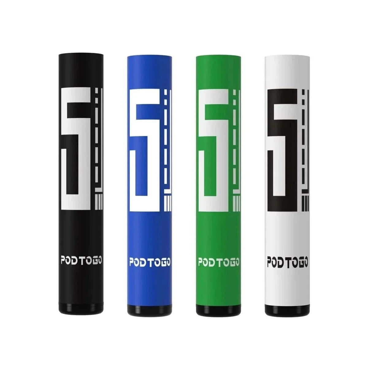 Entdecke das 5EL Pod2Go Basisgerät in beruhigendem Grün für naturverbundene Vaper. Ideal, um deine umweltbewusste Seite zu zeigen.