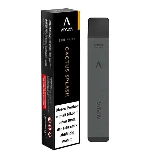Adalya Cactus Splash E-Shisha mit Kaktusfeige und Limette, erfrischender Vape für deinen Sommer, 600 Züge
