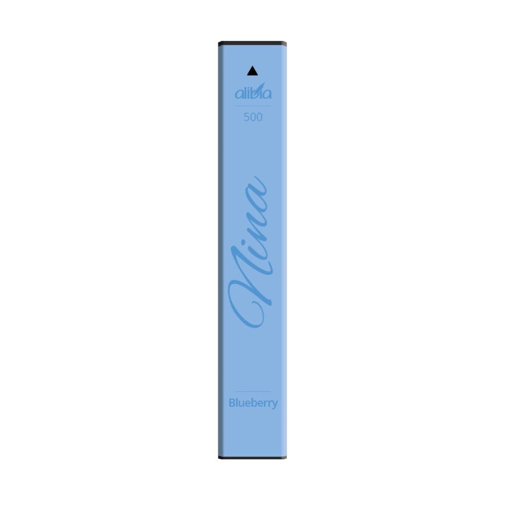 Nina 500 Blueberry E-Zigarette, erlebe den frischen Blaubeergeschmack bei jedem Zug. Perfekt für Liebhaber natürlicher Beerenaromen.