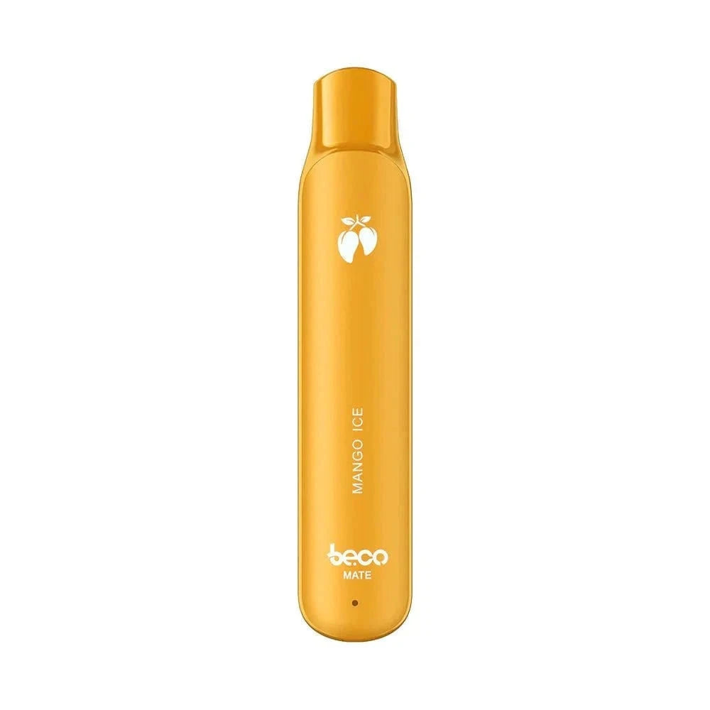Beco Mate Mango Ice E-Zigarette – tropischer Mango-Geschmack mit Menthol, ideal für entspannte Dampffreunde in Deutschland.